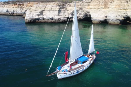 Benagil Coast Tour in Sail Boat