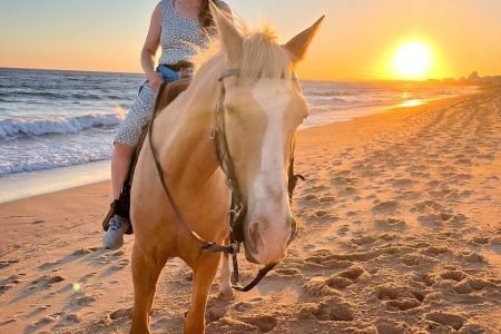 Horseback Riding Tour beach Loule