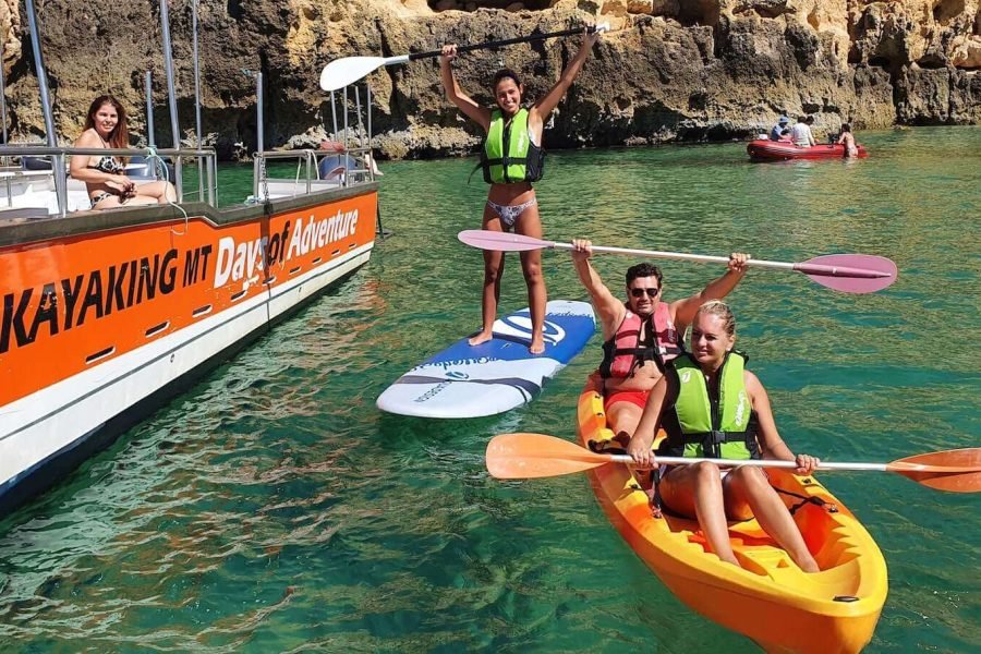 Lagos : Private Kayak & SUP Adventure to Ponta da Piedade