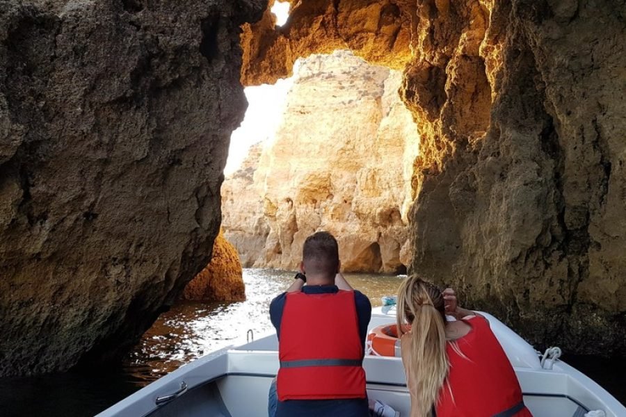 From Lagos : Boat Trip to the Ponta da Piedade Caves in Lagos in a Small Group