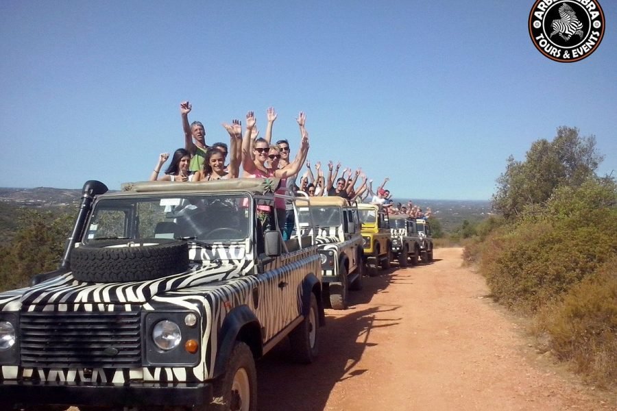 Portimão and Albufeira : Jeep Safari Half-Day Tour with Pick-Up